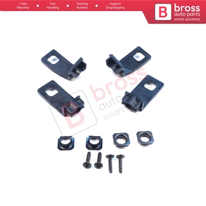 Soporte de Reparación para Faros Delanteros BHL502+BHL503, Juego de Soportes Izquierdo y Derecho para Golf MK4 A4 1J HB Sedan Estate 1997-2006 1J09982 - Product Image 4