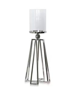 Top qualité argent fini métal bougie votive support en gros fournitures en vrac nouveauté maison et jardin décor éclairage approvisionnement - Product Image 4