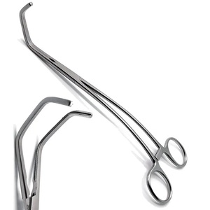Pinzas vasculares DeBakey, pinza aórtica de punta de mandíbula, pinzas cardiovasculares quirúrgicas de acero inoxidable, instrumentos médicos - Product Image 1