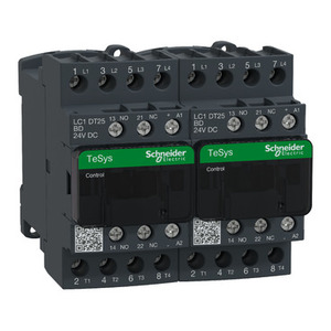 Contattore di Inversione SCHNEIDER ELECTRIC LC2DT25BD 575VAC 25A IEC Contattori ad Alta Tensione - Product Image 1