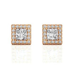 Boucles d'oreilles en diamant certifiées IGI & Ingemco, diamants naturels pour femmes, prix de gros, bijoux en diamant pour femmes - Product Image 1