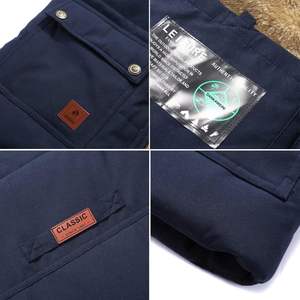 Gilet d'hiver pour homme sur mesure OEM, réversible, coupe-vent, doublé en polaire, chaud, sans manches, pour l'extérieur - Product Image 3