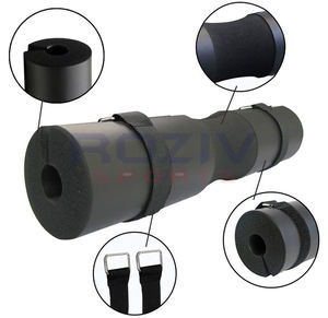 แผ่นรองคอสำหรับสควอทแบบกำหนดเอง พร้อมผ้าไนลอนกันลื่น สวมใส่สบาย ปรับได้ ระบายอากาศได้ดี สำหรับยกน้ำหนักในโรงยิม - Product Image 4