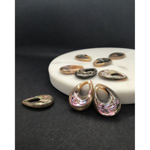 Componente de Joyería de Abulón con Forma de Pera - Product Image 2