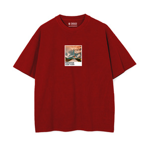 Camiseta Oversize de Algodón 100% Sabr Town Lahore con Etiqueta Personalizada, Estilo Jersey, para Fitness y Moda, Estampada, Corte Ajustado - Product Image 4