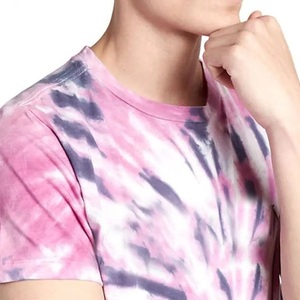 คุณภาพสูงMulticolor Men Acid Wash Tเสื้อStreetwear Customการพิมพ์โลโก้Acid Wash Tเสื้อ - Product Image 6