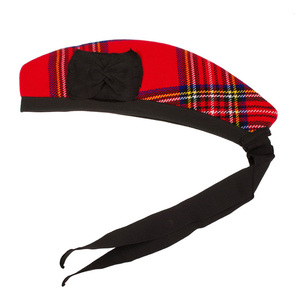 Gorra ligera de Glengarry que proporciona una estructura fuerte y cómoda y elegancia cultural usada por gaiteros y artistas ceremoniales - Product Image 2