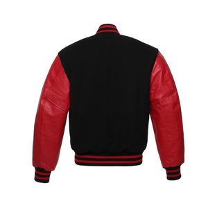 Collège Baseball veste pour hommes haute qualité personnalisé hiver Vintage école collège hommes OEM Varsity vestes manteau laine Letterman - Product Image 4