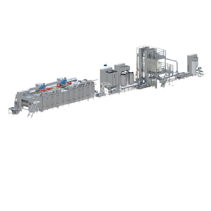 Hiệu quả cao Tự động PLC điều khiển đậu phộng blanching máy không khí-powered Snack chế biến phù hợp trọng lượng động cơ mang - Product Image 1