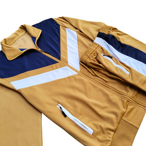 Survêtement en coton, style rayé, design sportswear d'hiver, coupe slim, ensemble de survêtement pour l'entraînement et le jogging - Product Image 2