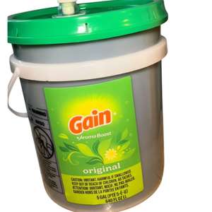 Detergente de Cocina Gain + Aroma Original de 5 Galones, Ecológico, Antibacterial, Desodorizante, con Aroma Floral - Product Image 1