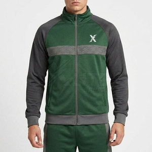 Wholesale Men's <b>Track</b> <b>Jacket</b> Stand Collar Front Logo Breathable Winter Full Zip Sports <b>Jacket</b> for Gym Running Training Teamwear - Product Image 3