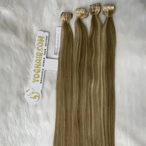 Tape Hair Extensions Wholesale Price Mix Color 8" - 32" 100% Human Hair Customize Package Virgin Hair Vendor