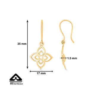 Boucles d'oreilles pendantes tendance pour femmes - Style Garden Delight - Product Image 5