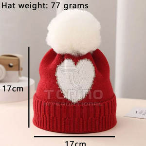 Mejor estilo Nueva llegada Jacquard Gorros Sombreros 100% Lana Ropa de invierno Gorros de alta calidad - Product Image 4