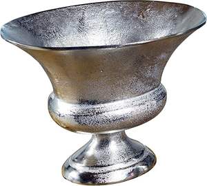 Centerpiece ready metal <b>flower</b> vase with round body and shiny <b>top</b> suitable <b>for</b> hotel banquet <b>tables</b> or wedding halls - Product Image 2