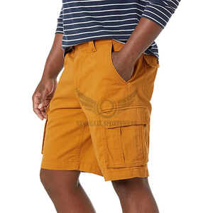 Short cargo pour hommes avec poches multiples Pantalon de survêtement décontracté pour hommes Vente en gros Short cargo personnalisé Meilleur style tendance OEM - Product Image 1