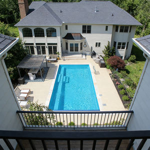 Premium Rectangular prefabricated low maintenance prefabricated backyard hotel leak proof fiberglass <b>pool</b> - Product Image 2