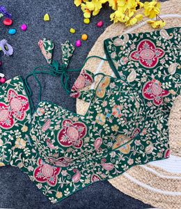 Fabricante de blusa estampada crepé natural de aspecto hermoso exclusivo de calidad superior de lujo de Surat - Product Image 6