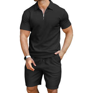 Prix usine grande taille hommes chemise à carreaux et ensemble short hiver extérieur décontracté respirant 100% coton - Product Image 1