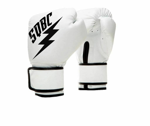 Guantes de boxeo Mma de microfibra profesional de alto suministro Los mejores guantes de boxeo de entrenamiento con pesas Muay Thai - Product Image 5
