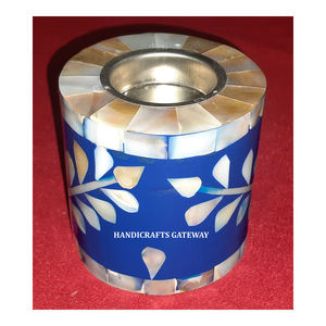 Dernière meilleure vente nouvel article fait à la main en nacre incrustation de couleur bleue Bakhoor brûleur pour la décoration de la maison et le but de cadeaux - Product Image 1