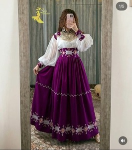 2026 New Arrival Zerdze <b>Dress</b> Madgul Ladies Maxi Afghani Guldoze Floral Kuchi <b>Dress</b> Casual <b>Long</b> Sleeves Elegant <b>for</b> <b>Parties</b> Size - Product Image 5
