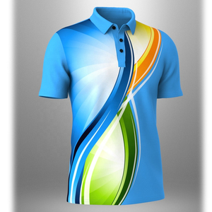 Polo de poliéster 100% de secado rápido para hombre de diseño éxito de ventas MOQ bajo venta al por mayor calidad estupenda - Product Image 4