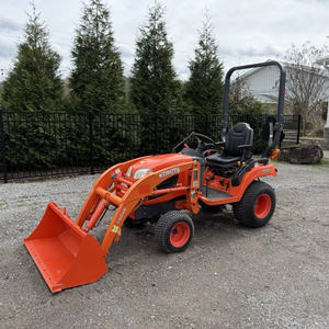 Tractor agrícola Kubota BX23S 4WD económico / Tractor subcompacto Kubota BX2370 2015 - Cargador frontal LA243 - Hidrostático - Product Image 1