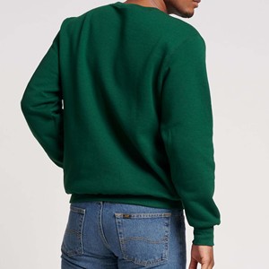Vente en gros de sweats à capuche pour hommes en molleton 100% coton à manches longues respirant coupe-vent grande taille sweat d'hiver solide surdimensionné - Product Image 6
