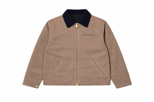 Chaqueta de Lona de Algodón con Estampado de Camuflaje, Ropa de Trabajo de Primavera para Hombre, Cálida, con Logotipo Personalizado en la Parte Delantera - Product Image 6