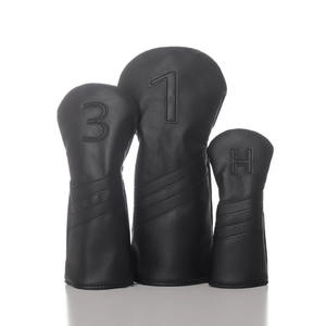 Couvre-chef de club de parcours de golf pour hommes Couvre-chef facile à enfiler Cuir PU Rembourré Intérieur Doublure douce Cou extensible pour un retrait pratique - Product Image 5