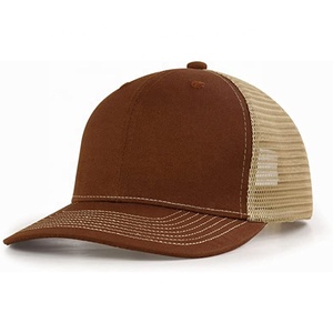 Casquette de baseball unisexe 100% coton à 6 panneaux en maille pour hommes et femmes, style de rue personnalisable pour la course à pied - Product Image 1