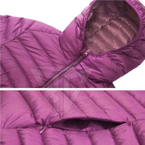 Chaqueta Acolchada para Mujer, Diseño Moderno, Tejido de Nailon/Poliéster, Transpirable e Impermeable, Venta al Por Mayor - Product Image 4