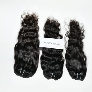 Fabrique de haute qualité pour le prix de gros Cuticule de cheveux humains alignés Remy ondulés des extensions de cheveux de femmes vietnamiennes - Product Image 2