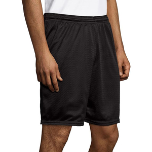 Pantalones cortos de baloncesto deportivos de secado rápido para hombre de alta calidad, logotipo personalizado y colores, cierre de cordón de cintura media, estilo callejero - Product Image 3