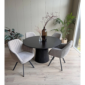 Juego de mesa de comedor ovalada de madera de mango macizo moderno para el hogar, oficina, hotel, gimnasio, muebles de restaurante versátiles para uso en múltiples espacios - Product Image 4