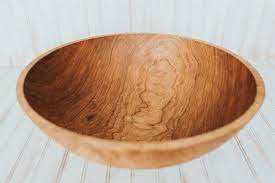 Tazón de sopa de ensalada de madera de tamaño personalizado de calidad superior Hecho a mano Elegante logotipo natural Camping Desechable Nuevo diseño contemporáneo - Product Image 2