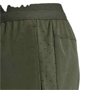 Pantalones cortos ligeros de mezcla de algodón transpirable para hombre, cintura elástica, ajuste cómodo, deportivo sólido para uso diario al aire libre, ropa de verano - Product Image 4