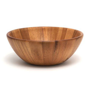 Bol à salade et à mélanger en bois de manguier de qualité supérieure fait à la main, bol en bois de cuisine, bol en bois massif naturel écologique - Product Image 3