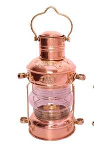 Lanterne suspendue de Table, Vintage, ancien Design pour navires, en laiton pur, lanterne à bougie, décoration de la maison - Product Image 3