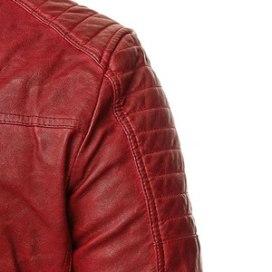 Veste en cuir d'hiver pour hommes High Street Fashion tissu à capuche avec des caractéristiques chaudes grande taille vêtements de plein air - Product Image 4