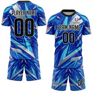 Ropa Deportiva de Fútbol 2026, Sublimada, con Estampado 3D, Transpirable, 100% Poliéster, Antibacteriana, de Primera Calidad - Product Image 2
