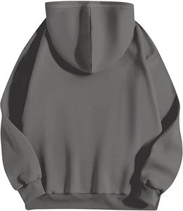 Sudaderas con capucha informales de invierno para hombre, Color sólido, 100% algodón, bolsillo de ajuste Regular, secado rápido, ecológico, transpirable - Product Image 6