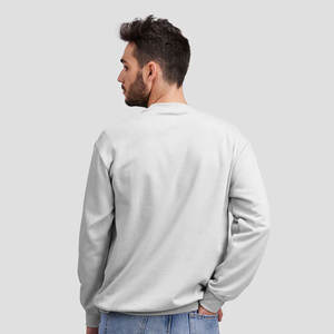 Jersey liso de algodón 100% de mezcla pesada para hombre, sudadera holgada informal de alta calidad - Product Image 2