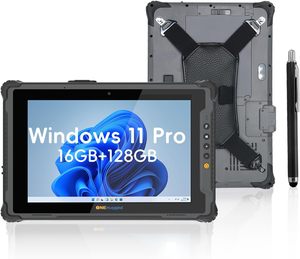 Nuovo robusto Tablet M10A 15.6 + 7 pollici finestre 11 Enterprise AMD Ryzen 7 16GB + 128GB SSD + HDD IP65 impermeabile doppia batterie OLED - Product Image 1