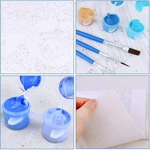 <span class=keywords><strong>Peinture</strong></span> moderne de <span class=keywords><strong>tigre</strong></span> <span class=keywords><strong>noir</strong></span> <span class=keywords><strong>et</strong></span> <span class=keywords><strong>blanc</strong></span> <span class=keywords><strong>Peinture</strong></span> par numéros Art mural sur toile pour animaux de salon à usage décoratif - Product Image 3