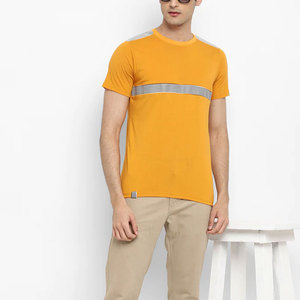 100% coton Logo personnalisé imprimé hommes T-shirts d'été haute qualité Satin dernière Slim Fit Hip Hop Design bas quantité minimale de commande - Product Image 4