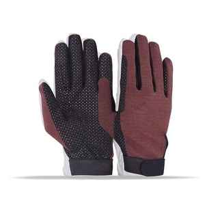 Gants d'équitation unisexes en cuir de vachette respirant et confortable, prix de gros, service OEM, nouveau modèle - Product Image 2