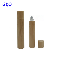 2024 nouveau Design écologique parfum d'huile essentielle naturelle bambou rouleau sur bouteille 5ml 10ml